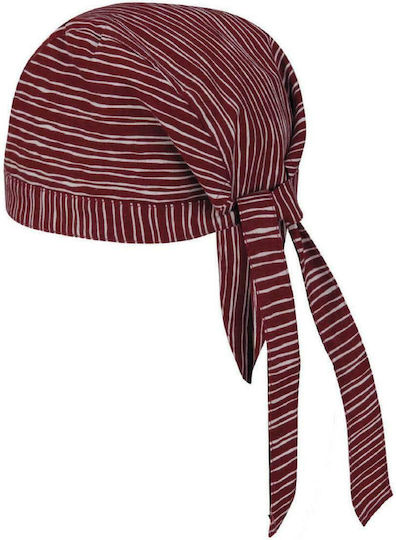 Toma Youniform Chef Burgundy Striped Bandana Toledo