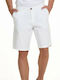 Biston Men's Shorts Chino White