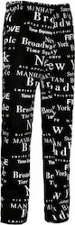 Toma Youniform Pantaloni de Bucătar cu model Milton Negru cu Elastic în Talie Toma Youniform Pantaloni de Bucătar cu model Milton Negru cu Elastic în Talie