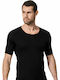 Namaldi 113 Men's Short Sleeve Undershirt Black