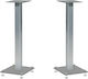 Custom Design Βάσεις Ηχείων Δαπέδου SQ 400 61cm (Ζεύγος) σε Ασημί Χρώμα Mercury