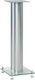 Custom Design Speaker Stands RS 203 61cm in Silver Color Mercury