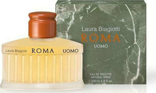 Laura Biagiotti Roma Uomo Eau de Toilette 200ml
