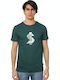 John Frank Men's Short Sleeve T-shirt Green