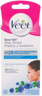 Veet Easy-Gel für das Gesicht 20Stück