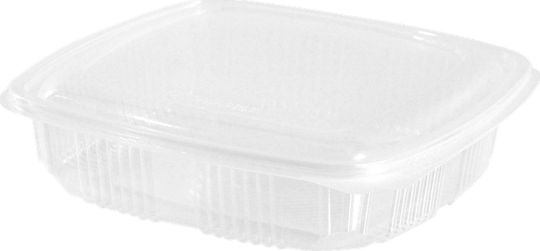 Ready Disposable Plastic PP Tableware for Cold 750ml Transparent 100pcs
