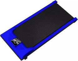 CleverPad V1 090011 Ηλεκτρικός Διάδρομος Γυμναστικής 0.6hp για Χρήστη έως 100kg Μπλε