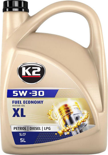 K2 Συνθετικό Λάδι Αυτοκινήτου 5W-30 5lt