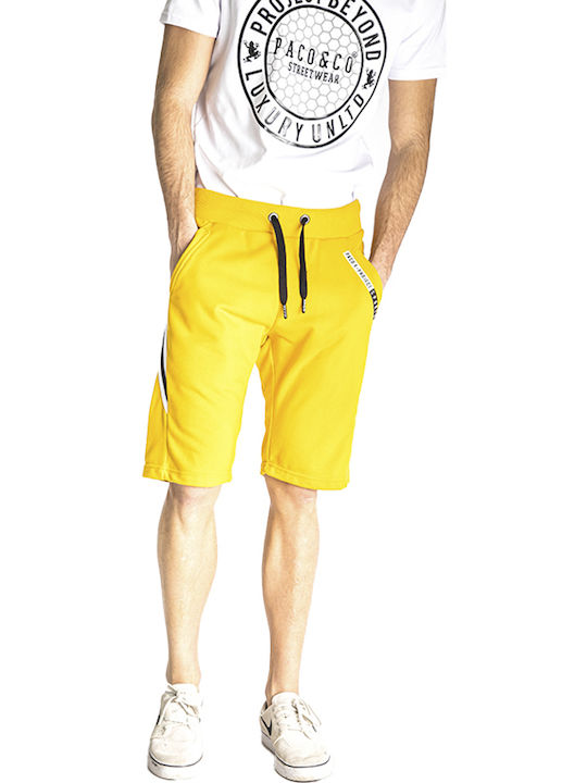 Paco & Co Herrenshorts Gelb