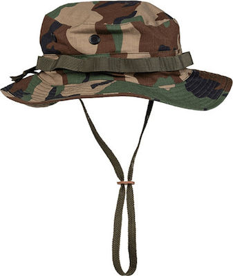 Mil-Tec Boonie Jungle Hunting Hat Camouflage Woodland