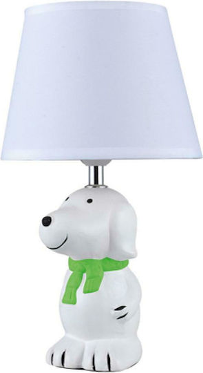 ARlight Lampă portabilă pentru copii Căţeluş Verde 14x14x35εκ.