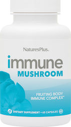 Nature's Plus Immune Mushroom Συμπλήρωμα για την Ενίσχυση του Ανοσοποιητικού 60 κάψουλες