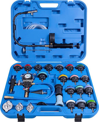 Costway Tool Set 28pcs for Nissan Coolant Circuit Leak Test Set Blue Color