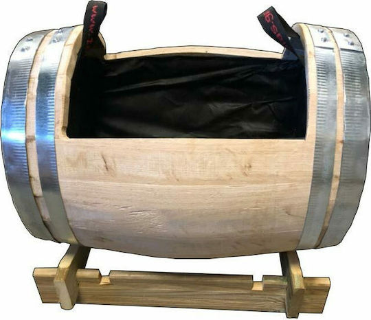 Tesias Planter Box Wooden Beige 47x66x47cm.