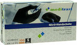 Meditrast Nitril-Handschuhe Γάντια Νιτριλίου Χωρίς Πούδρα σε Μαύρο Χρώμα 100τμχ