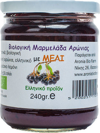 Aronia Bio Farm Bio Marmelade Aronia with Honey Ohne Zuckerzusatz 240gr