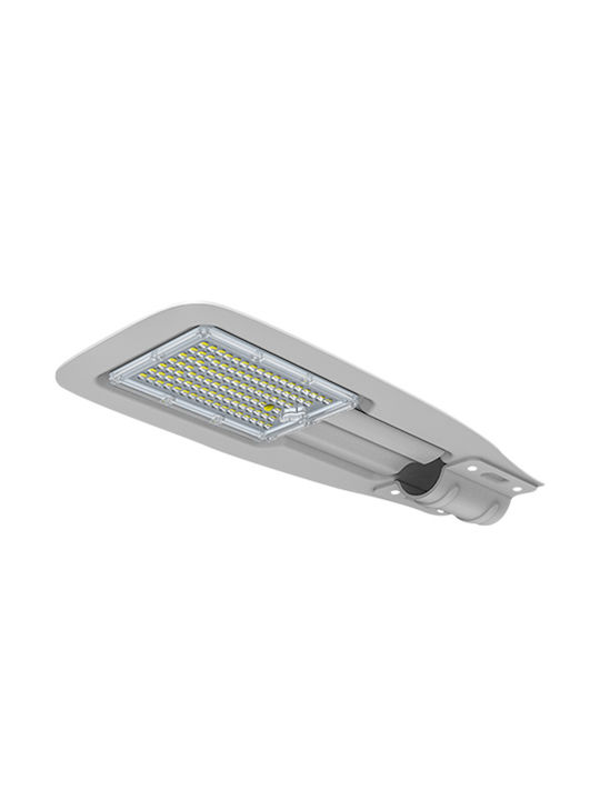 Elvhx Außenstehlampe LED Straße 60W mit Natürliches Weiß Licht IP65 Grau