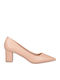 Pumps mit Chunky mittelhohem Absatz Rosa