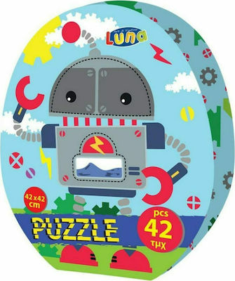 Kids Puzzle Ρομποτάκι for 3++ Years 42pcs Luna