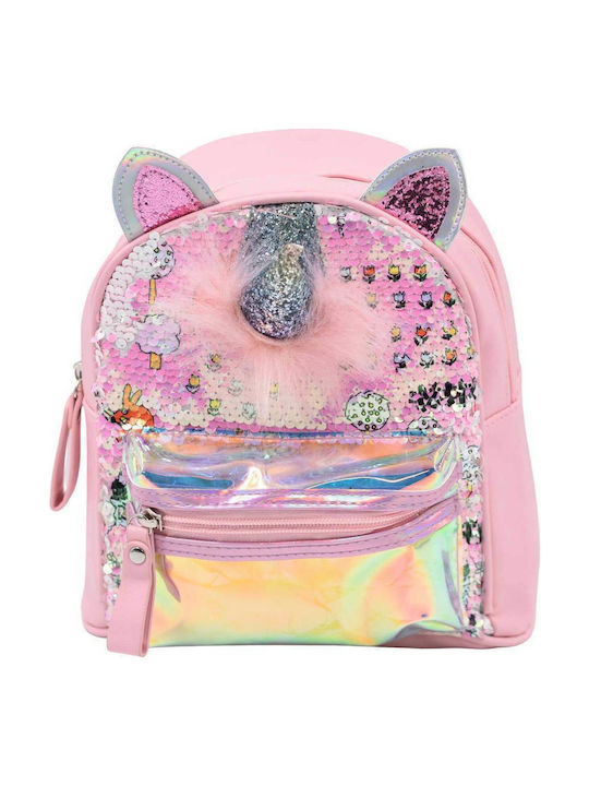 Children's backpack bode 2486 pink