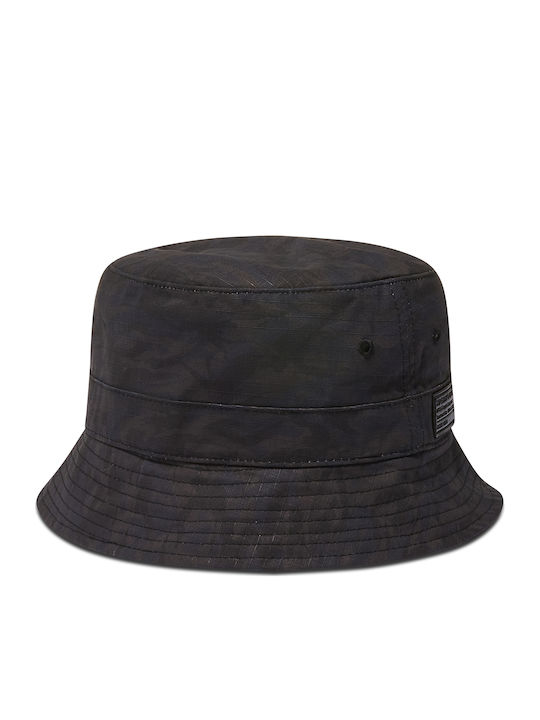 Superdry Nathan Camo Herren-Hut Bucket-Stil Schwarz