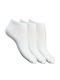 Trendy 131008C Women's Solid Color Socks White 3Pack
