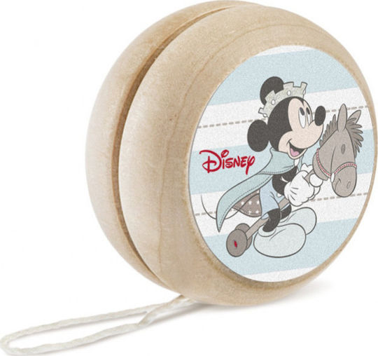 Bombonieră de Botez cu Yo-Yo Mickey Mouse Prinț din Lemn 25buc