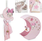 Minnie Φεγγαράκι Baptism Set with Theme Minnie 6pcs