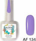 Aloha Fashion Halb-permanenter Nagellack Lavender Violet AF 134 15ml 1Stück