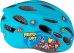 Seven Avengers Kids' Helmet for City Bike Blue