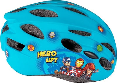 Seven Avengers Kids' Helmet for City Bike Blue