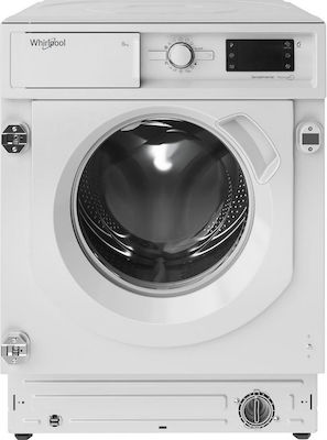 Whirlpool BI WMWG 81484 PL Εντοιχιζόμενο Πλυντήριο Ρούχων 8kg 1400 Στροφών