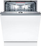 Bosch SMV4EVX10E Πλήρως Εντοιχιζόμενο Πλυντήριο Πιάτων με Wi-Fi για 13 Σερβίτσια Π59.8xY81.5εκ. Λευκό