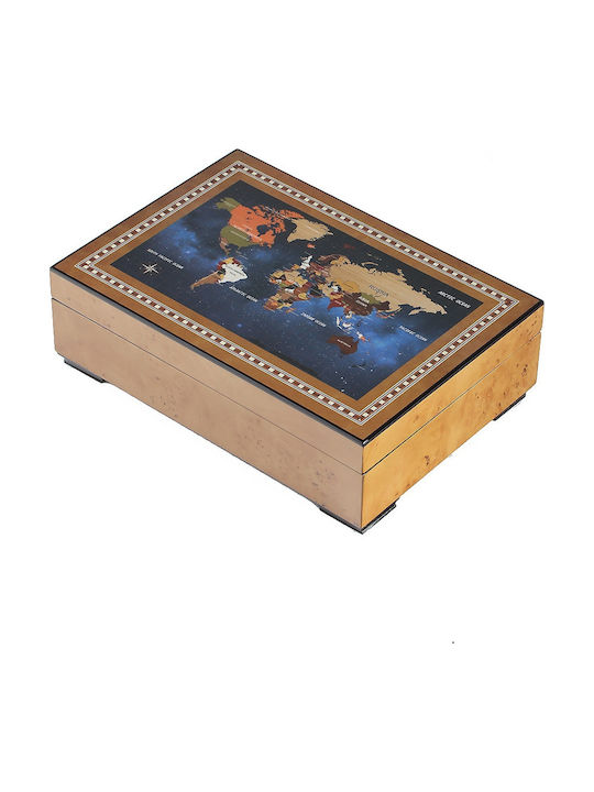 Rothenschild Wooden Case for 6 watches in Brown color RS-2392-6MAP