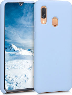 Sonique Liquid Back Cover Silicon Albastru deschis (Galaxy A40)