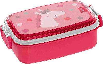 Sigikid Kids Lunch Plastic Box Pink L17xW11xH7cm