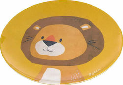 Sigikid Baby Food Plate Lion cub made of Melamine Yellow