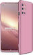 GKK 360 Full Cover Σιλικόνης Ροζ Χρυσό (OnePlus 8T)