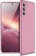 GKK 360 Πλαστικό 0.3mm Ροζ Χρυσό (Galaxy S21 5G)