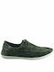 Natural World 303E-622 Men's Boat Shoes Green