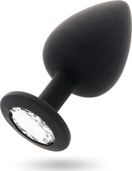 Intense Shelki M Plug Anal Anal Plug Mittel Black 3.5cm