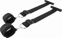 Darkness Bondage Door Cuffs Black