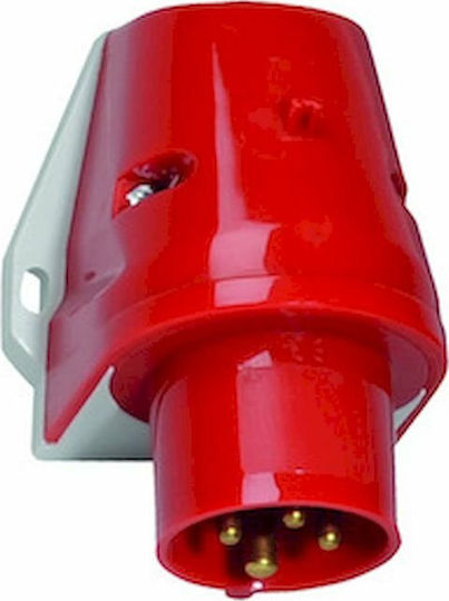Geyer Male Industrial Socket Socket Outlet 5x32A 400V IP44 24143