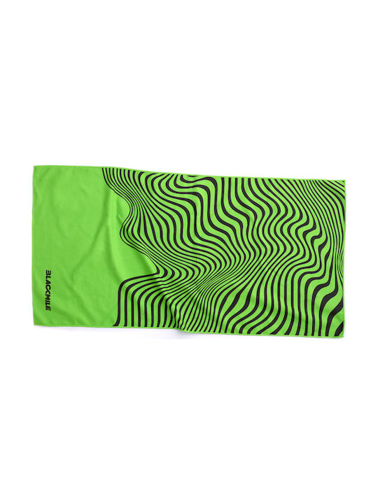 Blackmile Transition Microfiber Green Gym Towel 100x50cm