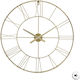 Atmosphera 3D Silent Antique Wall Clock Metallic Gold Ø70cm