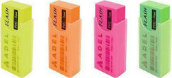 Adel Eraser Set for Pencil and Pen (Μiscellaneous colours) 30pcs