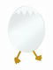 Creavit Kids Decorative Mirror Animals White Ducky