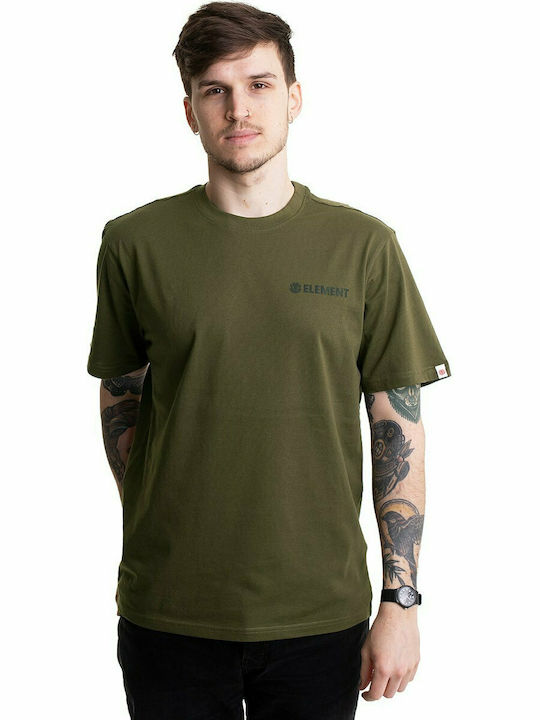 Element Blazin Herren T-Shirt Kurzarm Khaki