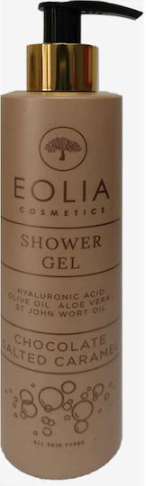 Eolia Cosmetics Schaumbad in Gel mit Hyaluronsäure & Duft Karamell 250ml