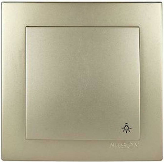 Nilson Μπουτόν Κλιμακοστασίου σε Χρυσό Χρώμα 24151005